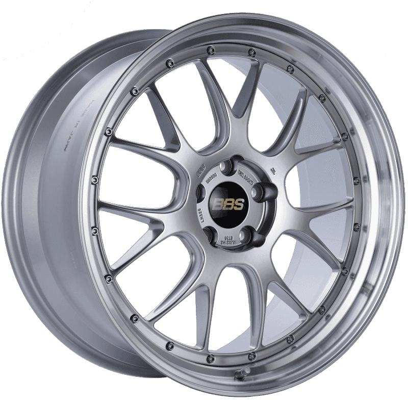 BBS — BBS LM-R 21x10 5x120 ET35 Diamond Silver Center Diamond Cut Lip Wheel -82mm PFS/Clip Required - view 1