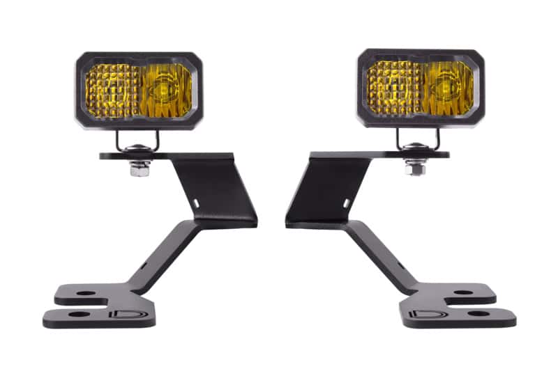Diode Dynamics — Diode Dynamics 2021 Ford Bronco Sport Stage Series 2in LED Ditch Light Kit - Sport Yellow Combo - view 1