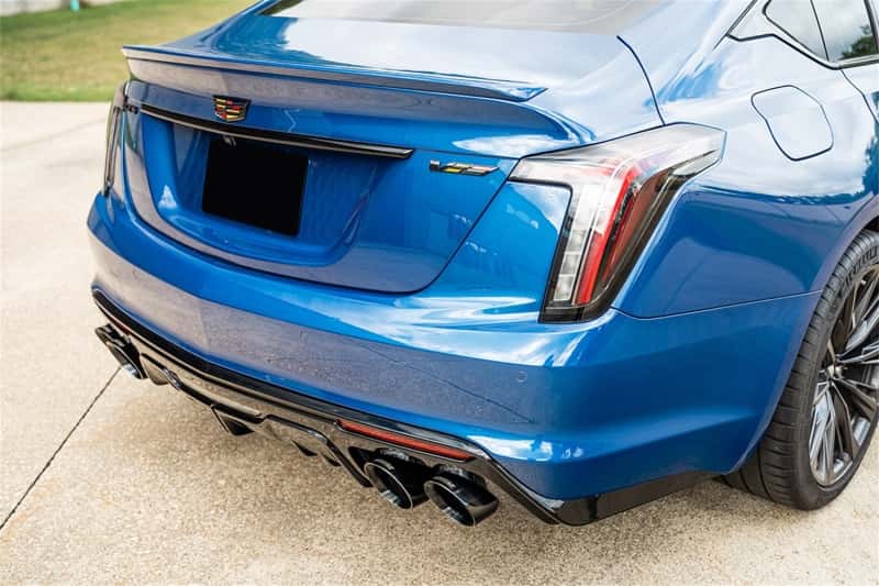 CORSA Performance — Corsa 22-25 Caddy CT5-V Blackwing 3in Axle-Back - Act. Exh. - Dual Rear Exit - Twin 4.5in Tips - Blk
Exhaust - view 3