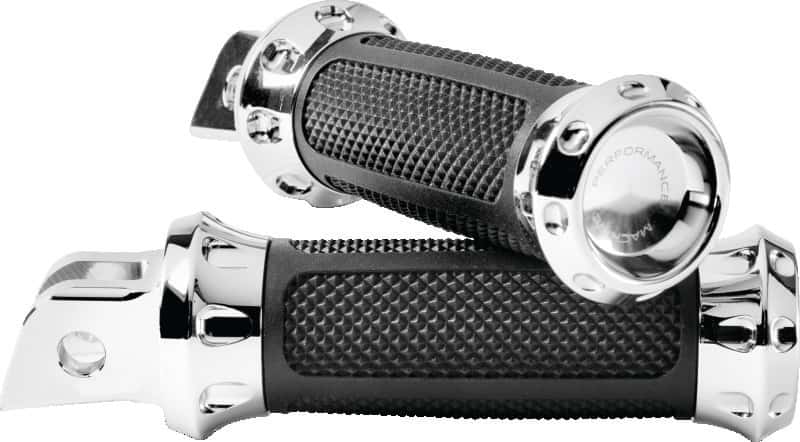 Performance Machine — Performance Machine Footpegs Overdrive Rider - Chrome - view 2