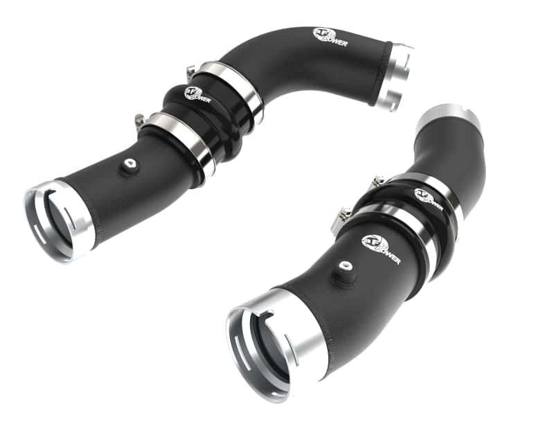 aFe — aFe 2024+ Toyota Tacoma BladeRunner 2.5in & 3in Aluminum Hot & Cold Charge Pipe Kit - Black
Charge Pipe Kit - view 1