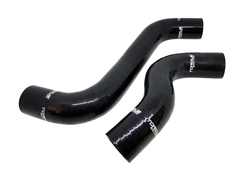 Torque Solution — Torque Solution 2015+ Subaru WRX / 2014+ Forester XT Silicone Radiator Hose Kit - Black - view 1