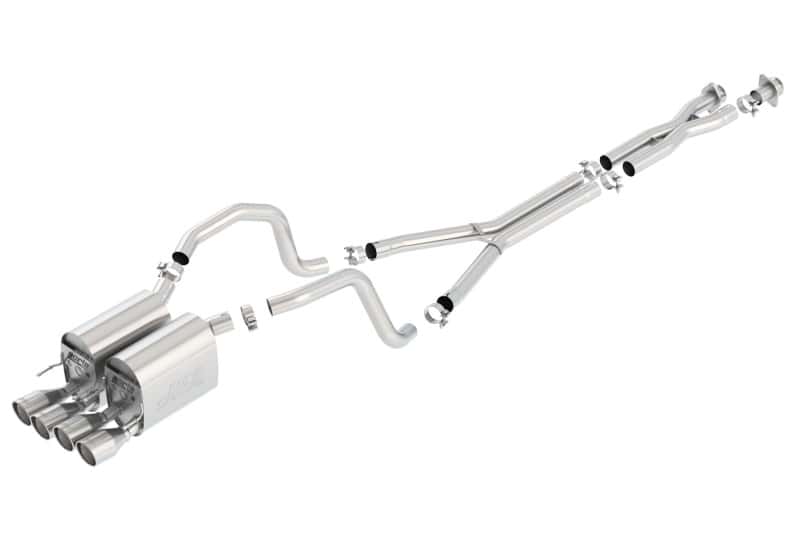 Borla — Borla 05-08 Chevrolet Corvette Coupe/Conv 6.0L/6.2L 8cyl 4spd/6spd RWD inS-Type IIin Catback Exhaust
Cat-Back System
ExhstSysKt - view 3