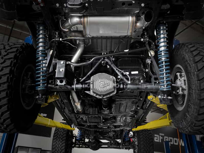 aFe — aFe MACHForce XP 18-20 Jeep Wrangler (JL) L4-2.0L (t) 3in 409 SS Cat-Back Hi-Tuck Exhaust
Cat-Back Exhaust - view 7