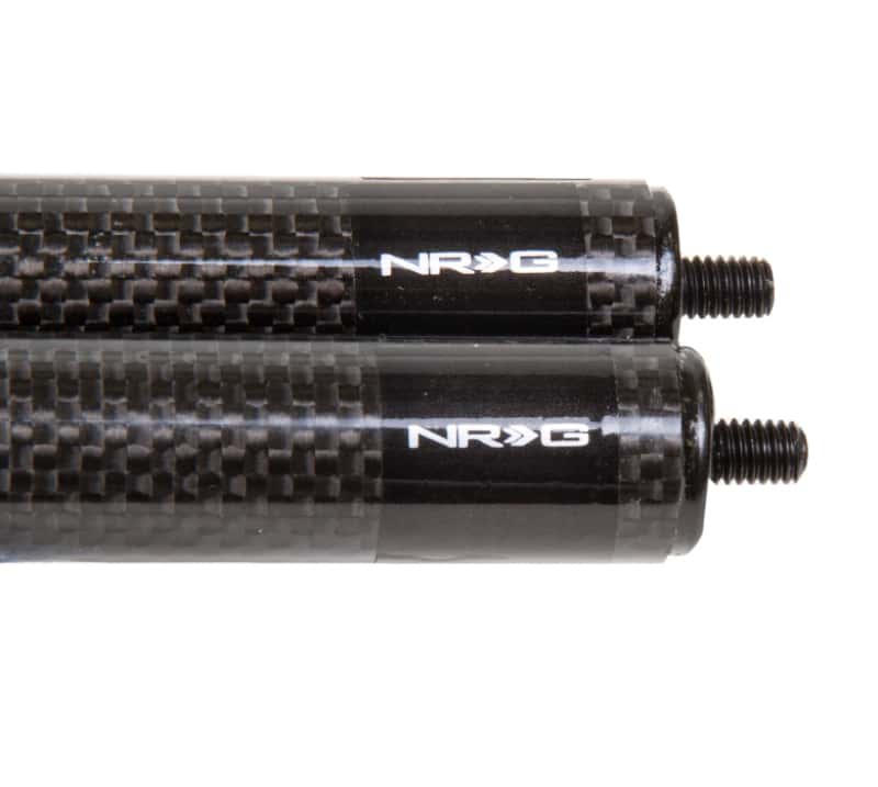 NRG — NRG Carbon Fiber Hood Damper Kit - 03-07 Honda Fit (Half Pressure Shocks for CF Hood) - view 2