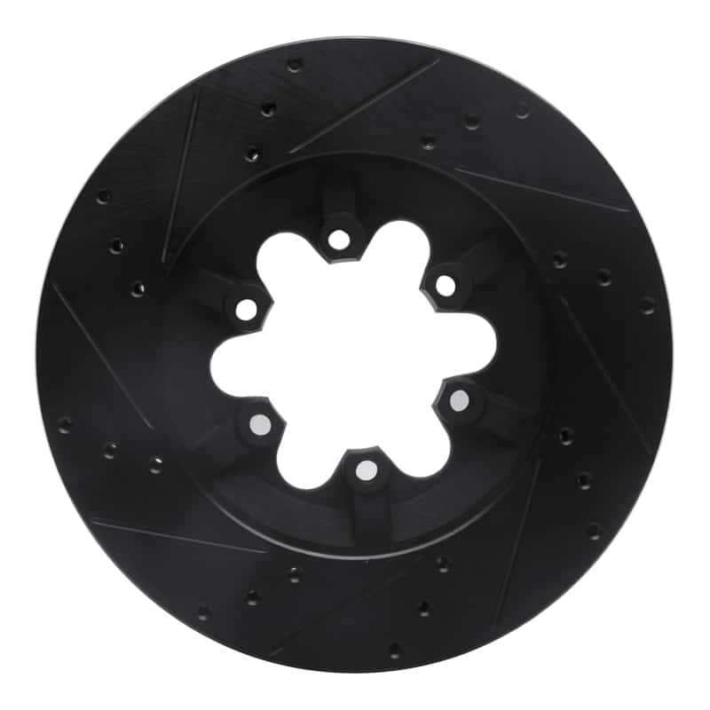 R1 Concepts — R1 09-12 Chevrolet Colorado Front Right Drilled & Slotted Black Brake Rotor
R1 Brake Rotor Drill - view 5