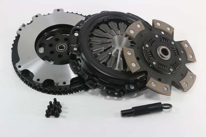 Competition Clutch — Competition Clutch 10-14 Genesis Turbo Stage 4 - 6 Pad Ceramic Clutch Kit w/Steel FW
Clutch Kit - view 1