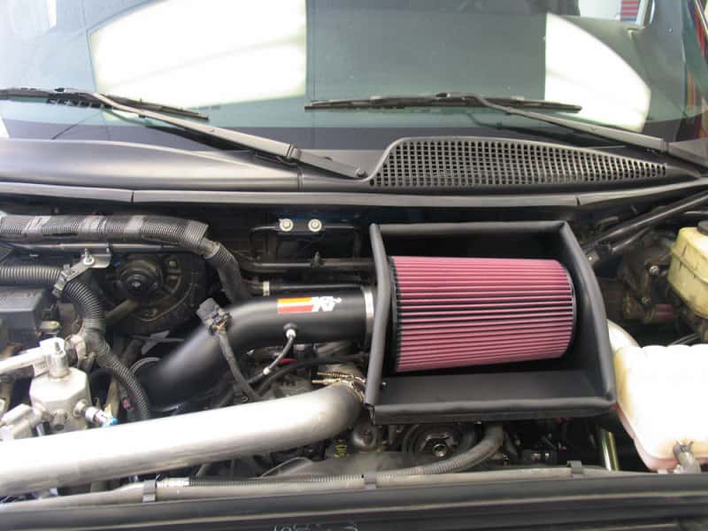 K&N Engineering — K&N Performance Intake Kit PERF. INTAKE KIT; GM TOPKICK/KODIAK, V8-6.6 DSL, 2004-05
Performance Air Inta
Air Intake System - view 4