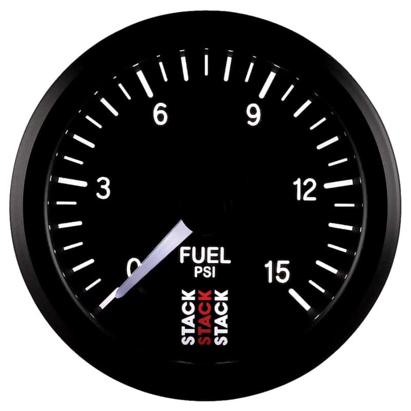 AutoMeter — Autometer Stack 52mm 0-15 PSI 1/8in NPTF Male Pro Stepper Motor Fuel Pressure Gauge - Black
Ga FP Stpr Blk 15psi - view 4