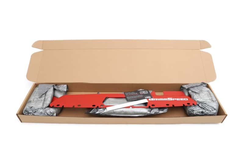 GrimmSpeed — GrimmSpeed 15+ Subaru WRX/STI Radiator Shroud  - Red - view 4