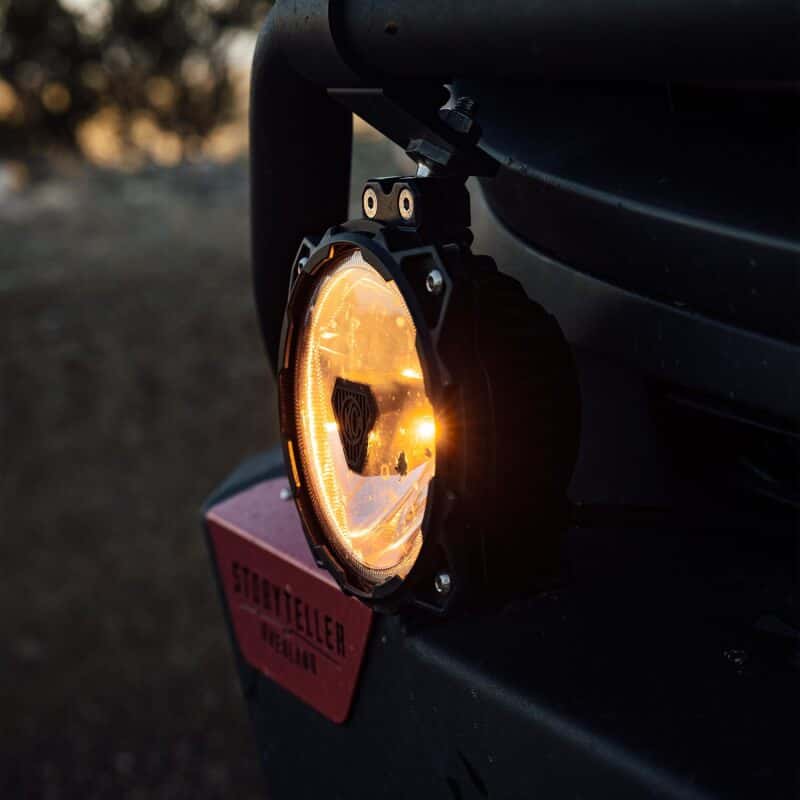 KC HiLiTES — KC HiLiTES Gravity Titan LED 6in. - Single Light (SAE Driving Beam) - view 8