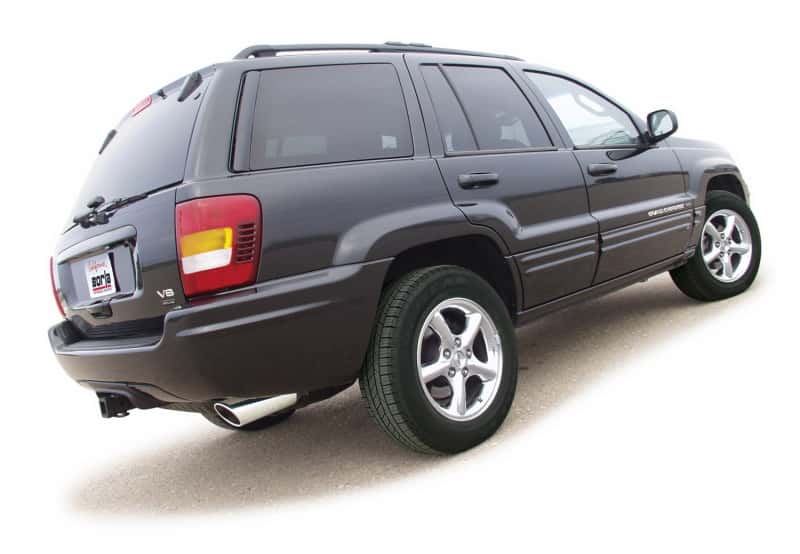 Borla — Borla 99-04 Jeep Grand Cherokee Limited/Laredo 4.0-4.7L / 02 Cherokee Sport 4.0L-4.7L Cat-Back Exhau
Cat-Back System
ExhstSysKt - view 3