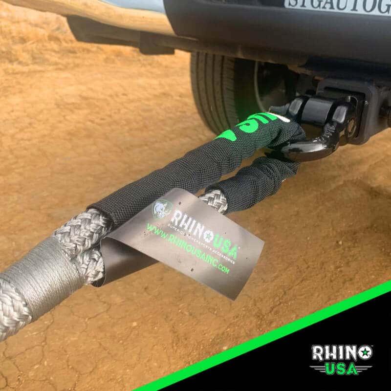 Rhino USA — Rhino USA Kinetic Energy Recovery Rope (1.25In X 30Ft) Black
Recovery Rope - view 3