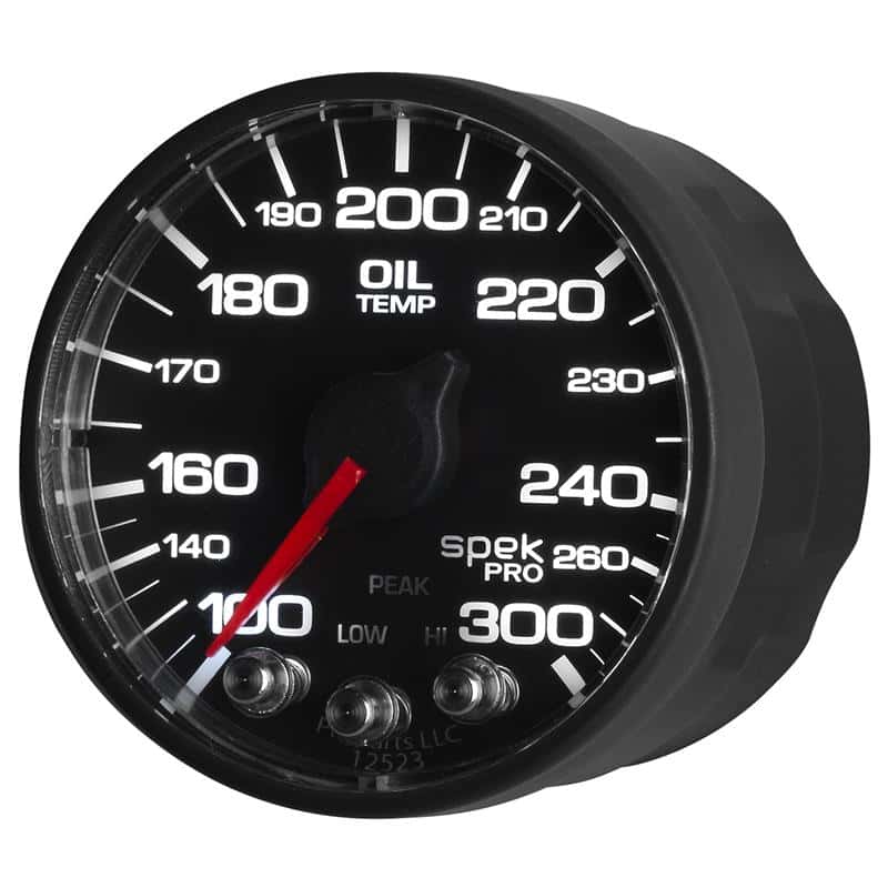 AutoMeter — Autometer Spek-Pro 52.4mm 100-300 F Deg Digital Stepper Motor Oil Temp Gauge
GA 2" OILT BFB SPEK - view 4