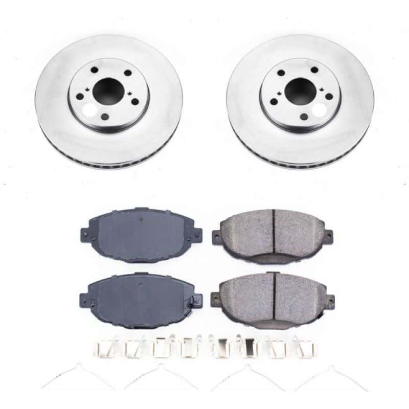 PowerStop — Power Stop 99-00 Lexus SC300 Front Z17 Evolution Geomet Coated Brake Kit - view 1