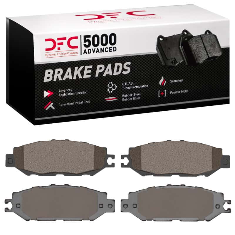 DFC — DFC 93-00 Lexus LS400 Rear 5000 Advanced Ceramic Brake Pads
DFC Brake Pad Set - view 4