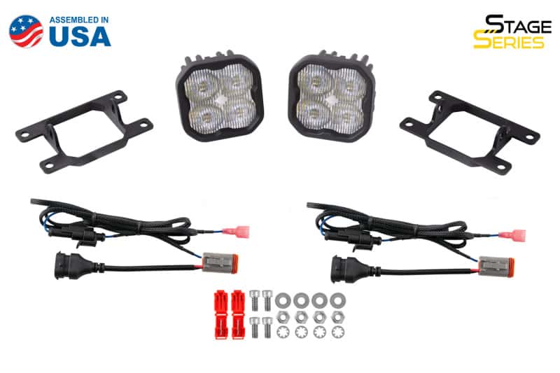 Diode Dynamics — Diode Dynamics SS3 Max Type AS Kit ABL - Yellow SAE Fog - view 9
