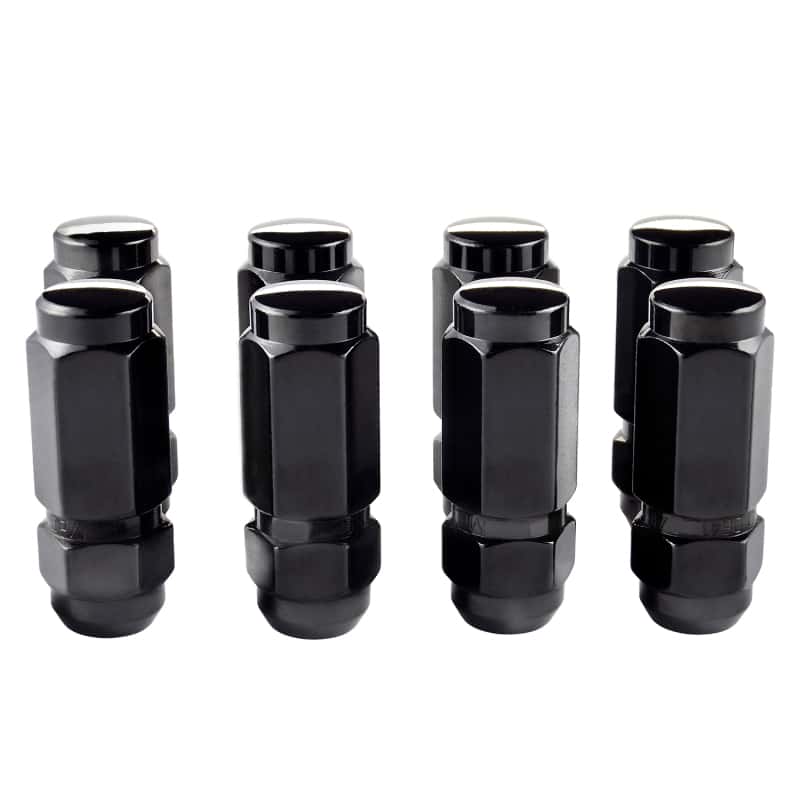 McGard — McGard Hex Lug Nut (Cone Seat / Duplex) 9/16-18 / 7/8 Hex / 2.5in. Length (8-Pack) - Black - view 1