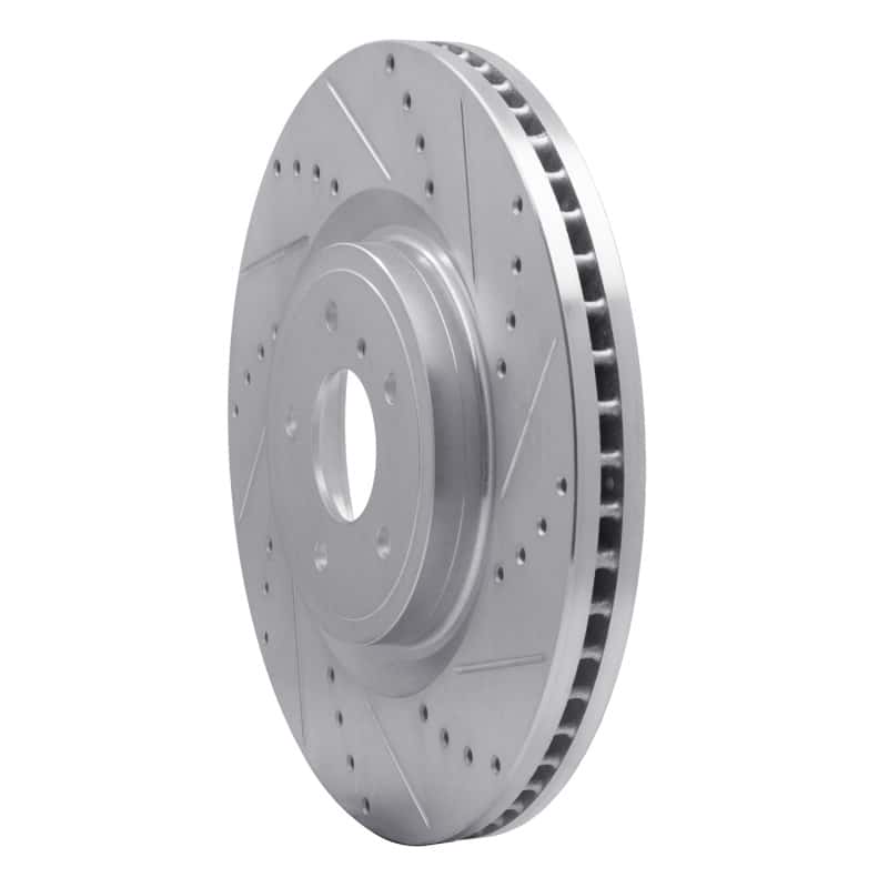 R1 Concepts — R1 09-20 Nissan 370Z Front Right Drilled & Slotted Silver Brake Rotor
R1 Brake Rotor Drill - view 2