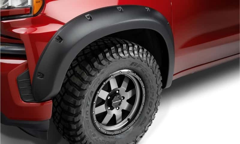 Bushwacker — Bushwacker 14-15 Chevrolet Silverado 1500 (6ft & 8ft Beds) Forge Style Flares 4pc - Black
FF Forge 4pc - view 8