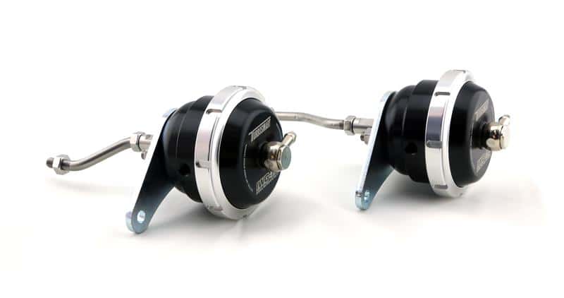 Turbosmart — Turbosmart 08+ Nissan R35 GT-R 7 PSI Internal Twin Port Wastegate Kit
Wastegate - view 2