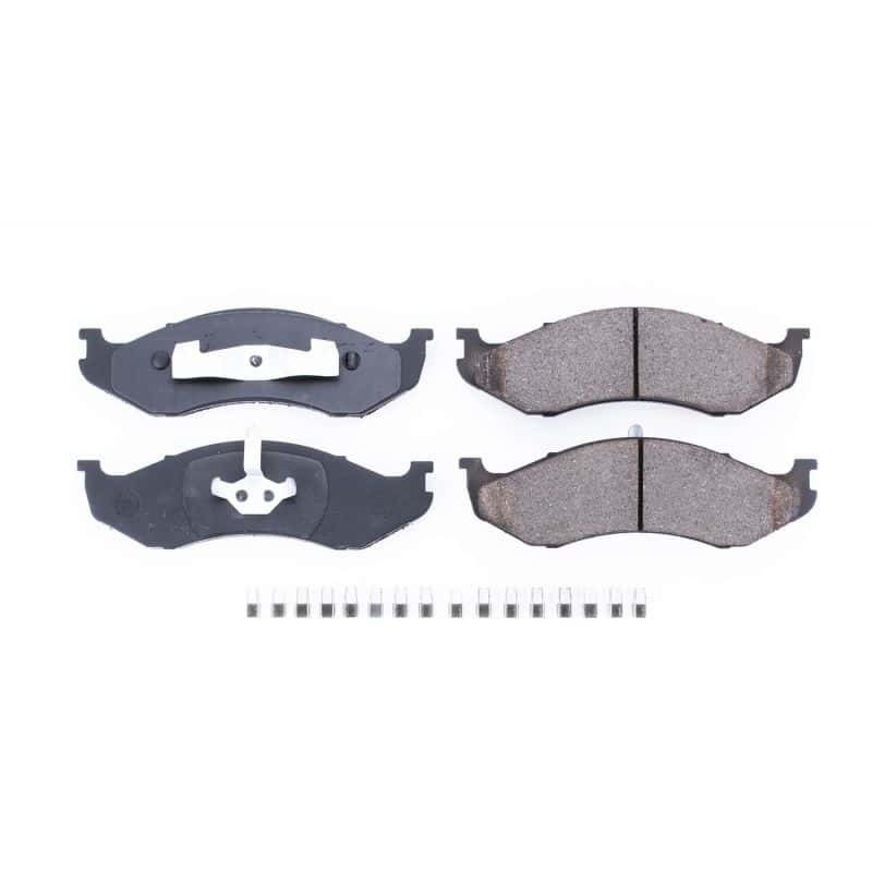 PowerStop — Power Stop 90-01 Jeep Cherokee Front Z17 Evolution Ceramic Brake Pads w/Hardware
Z17 Brake Pads - view 1