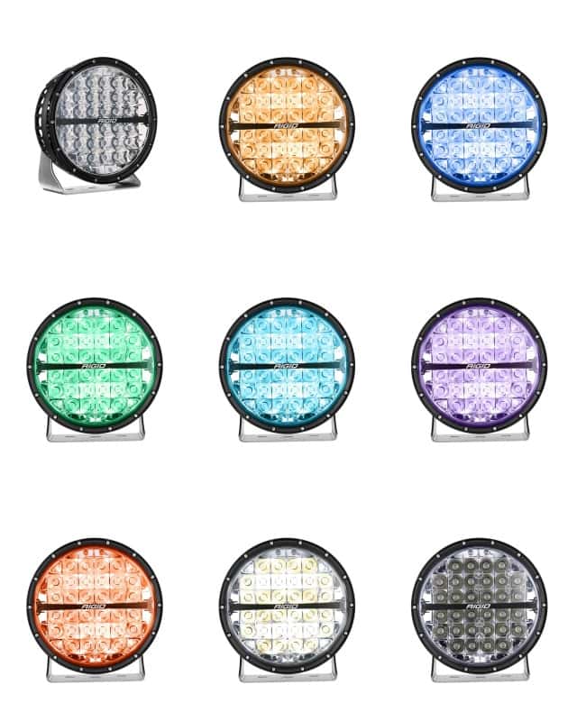 Rigid Industries — Rigid Industries 360-Series 9in LED Off-Road Spot Beam - RGBW
RGBW LED LAMP - view 3