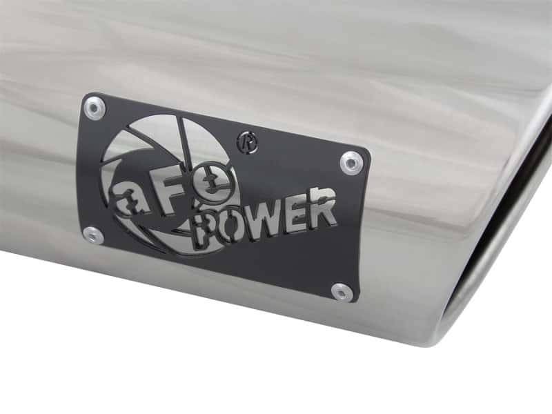aFe — aFe MACH Force-Xp 3in Inlet x 4in Outlet x 9in Length 304 Stainless Steel Exhaust Tip Polished
Exhaust Tip Polished - view 5