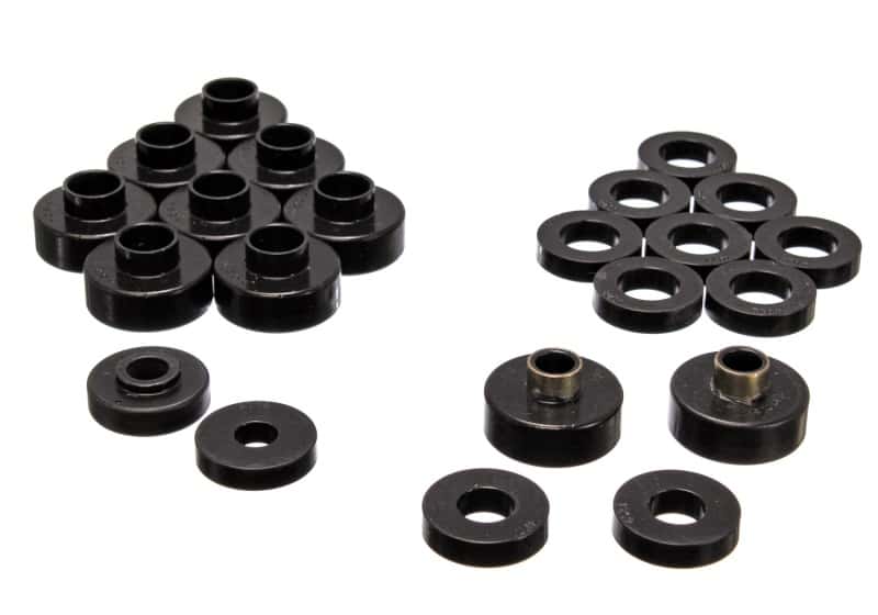 Energy Suspension — Energy Suspension CJ5-7 Body Mounts - Black
BodyMntBshKt - view 1