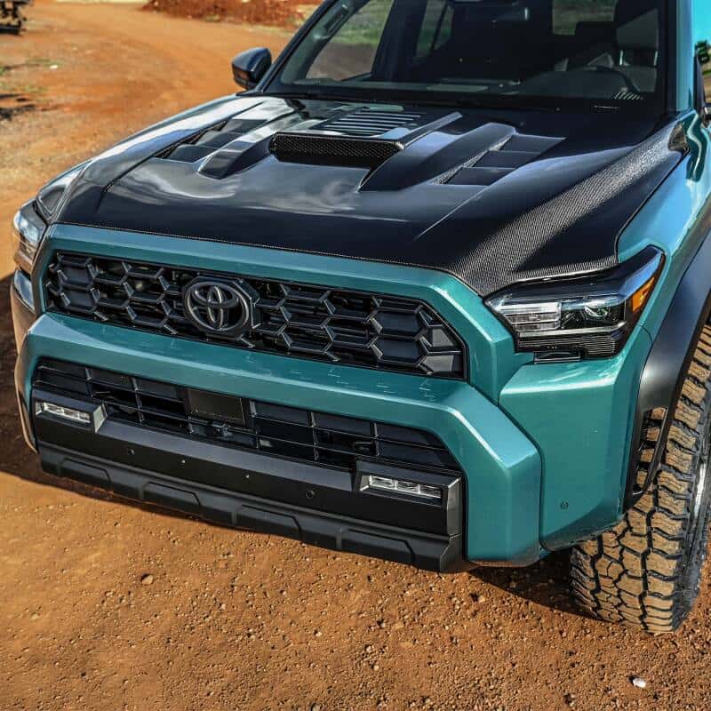 Seibon — Seibon 2024 Toyota Tacoma TS-Style Carbon Fiber Hood - view 10