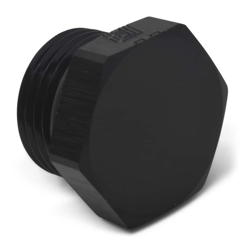 Russell — Russell Performance -8 AN Straight Thread Plug (Black)
Adapter Fitting - view 6