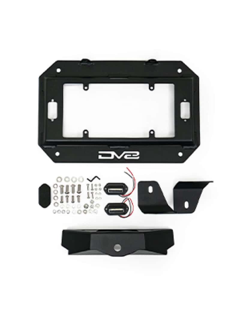 DV8 Offroad — DV8 Offroad 18-22 Jeep Wrangler JL Spare Tire Delete Kit w/Light Mounts
Spare Tire Delete - view 18