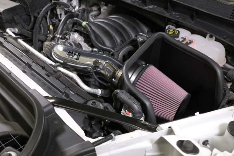 K&N Engineering — K&N 2019 Chevy Silverado / GMC Sierra 1500 V8-5.3/6.2L Performance Air Intake Kit
Performance Air Inta
Air Intake System - view 9