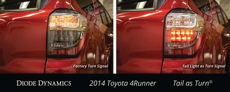 Diode Dynamics — Diode Dynamics 14-21 Toyota 4Runner Tail as Turn Module +Backup Module (USDM) Stage 2 - view 2