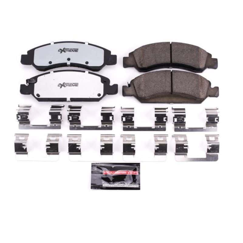 PowerStop — Power Stop 2008 Chevrolet Avalanche Front Z36 Truck & Tow Brake Pads w/Hardware
Z36 Brake Pads - view 1