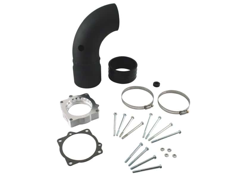 aFe — aFe Silver Bullet Throttle Body Spacers TBS Dodge Ram 03-08 V8-5.7L (Works w/5x-10381/502)
Throttle Body Spacer
TBdySpacer - view 1