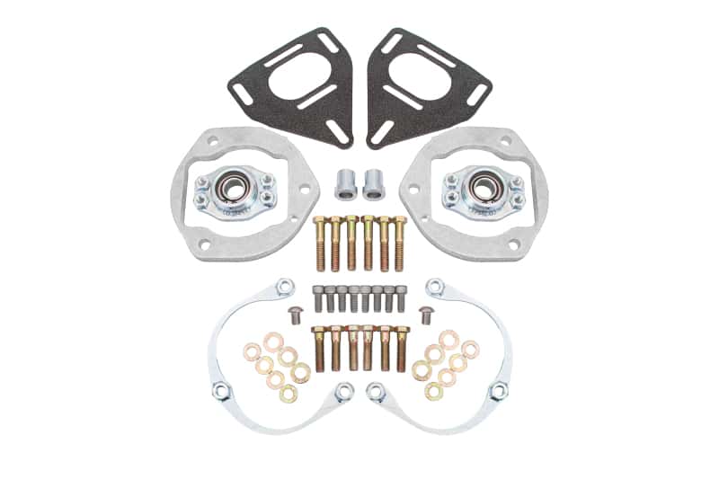 BMR Suspension — BMR 16-24 Chevy Camaro Caster Camber Plates - Black Hammertone
Caster Camber Plates - view 1