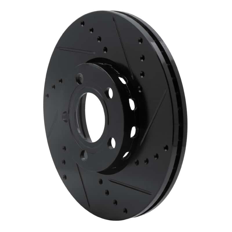 R1 Concepts — R1 92-08 Audi A4 (USA/Canada) Front Right Drilled & Slotted Black Brake Rotor
R1 Brake Rotor Drill - view 2