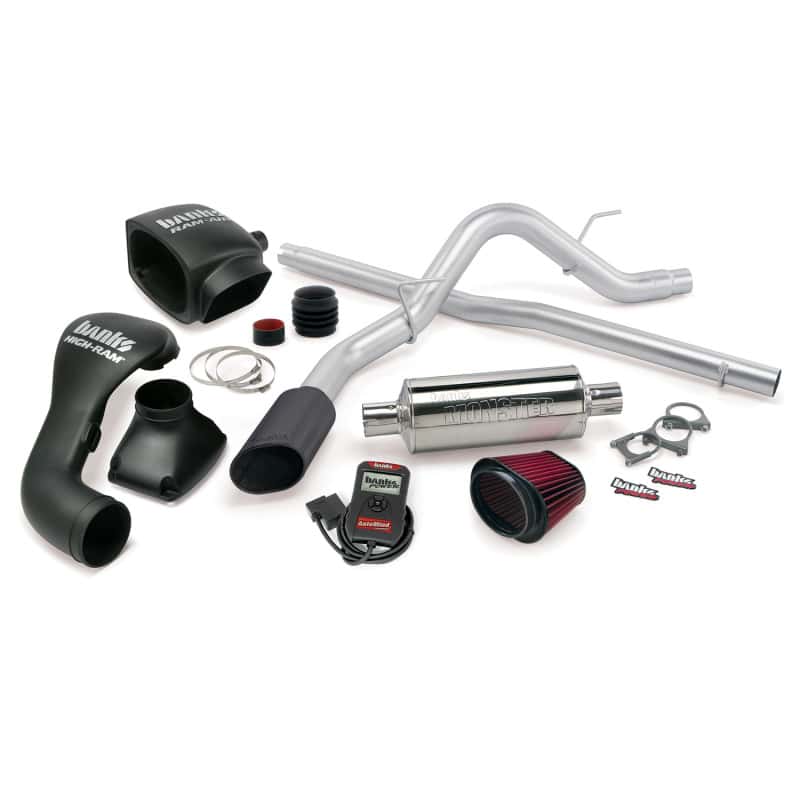 Banks Power — Banks Power 04-08 Ford 5.4L F-150 SCMB Stinger System - SS Single Exhaust w/ Black Tip
Performance System - view 2
