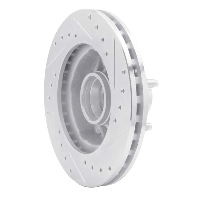 R1 Concepts — R1 98-02 Ford Ranger (USA/Canada) Front Left Drilled & Slotted Silver Brake Rotor
R1 Brake Rotor Drill - view 4