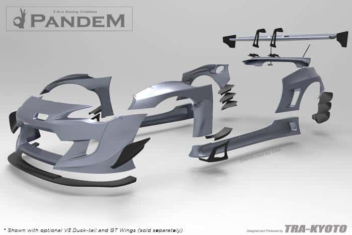 GReddy — GReddy Pandem V3 Aero / Toyota 86 / Scion FR-S / Subaru BRZ Aero Kit without Wings - view 6