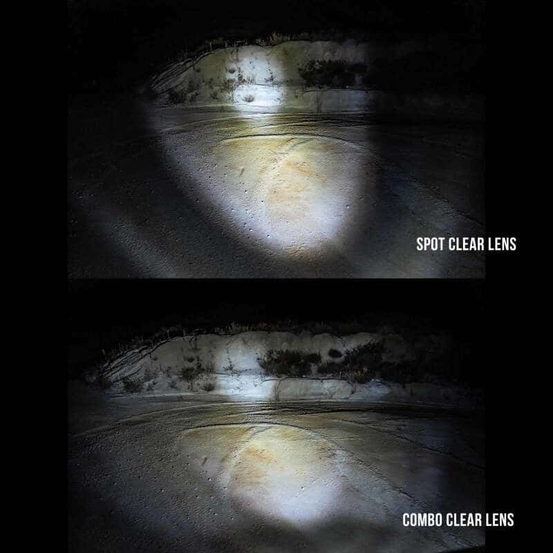 KC HiLiTES — KC HiLiTES FLEX ERA LED Clear Combo Beam Lens for Light Bars - view 9