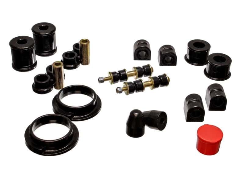 Energy Suspension — Energy Suspension 00-04 Ford Focus Black Hyper-flex Master Bushing Set
Master Bushing Kit - view 2