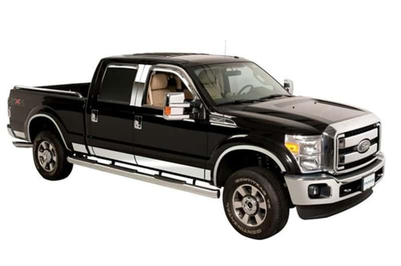 Putco — Putco 11-16 Ford SuperDuty - Super Cab 6.5ft - 10pcs - 6.25in Wide SS Rocker Panels
Rocker Panel Molding - view 1