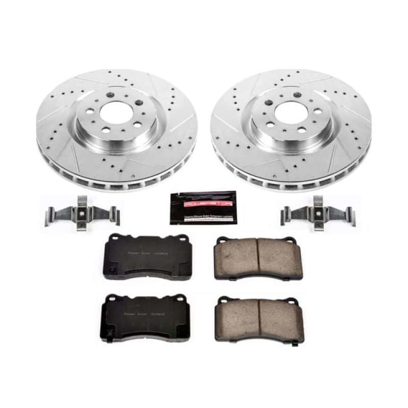 PowerStop — Power Stop 04-07 Volvo S60 Front Z23 Evolution Sport Brake Kit - view 1