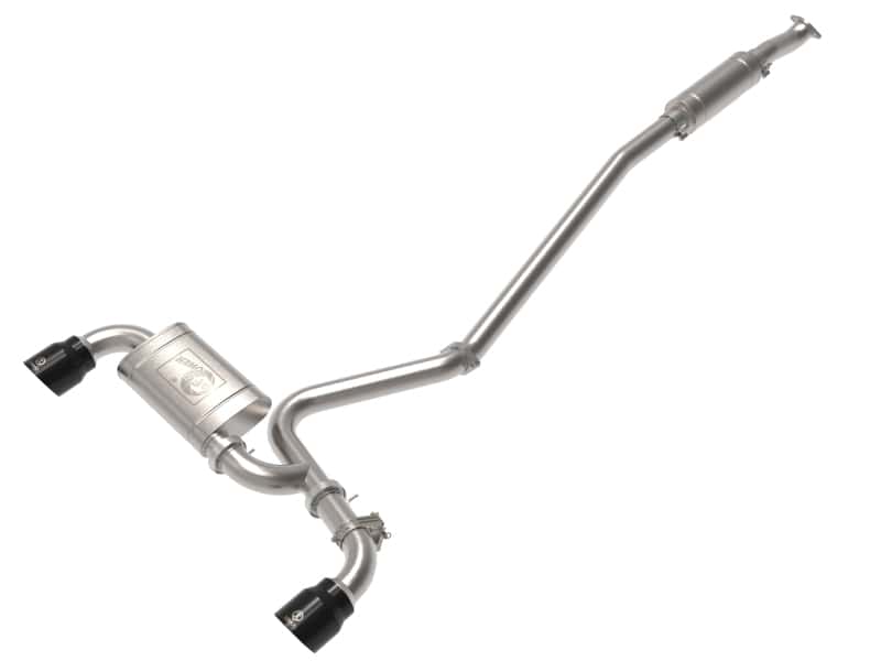 aFe — aFe 22-23 Hyundai Kona N L4 2.0L(t) Takeda 3in 304 SS Cat-Back Exhaust System w/ Black Tips
Cat-Back Exhaust - view 1