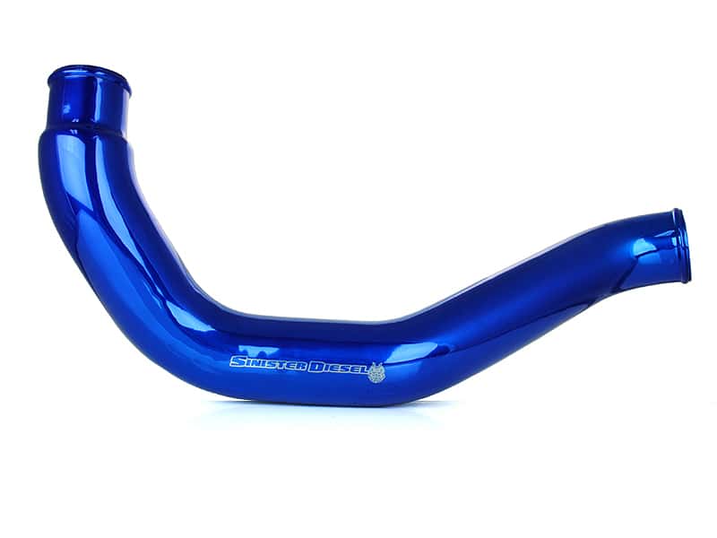 Sinister Diesel — Sinister Diesel 03-07 Ford 6.0L Powerstroke Hot Side Charge Pipe
Intercooler Pipe - view 1