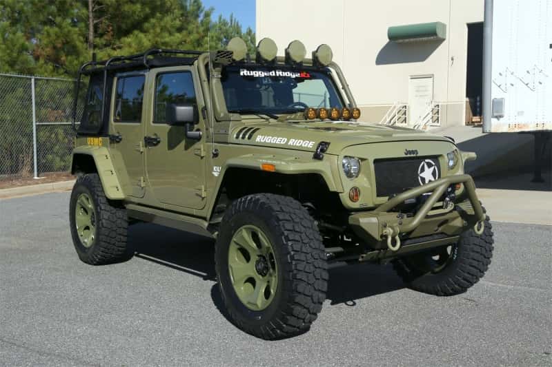 Rugged Ridge — Rugged Ridge Hurricane Fender Flare Kit US Smooth 07-18 Jeep Wrangler JK
OFFROAD_FENDERFLARES
FndrFlareHdwKt - view 5