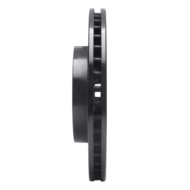 R1 Concepts — R1 1995-2004 Ford CONTOUR Front Right Drilled & Slotted Black Brake Rotor
R1 Brake Rotor Drill - view 3