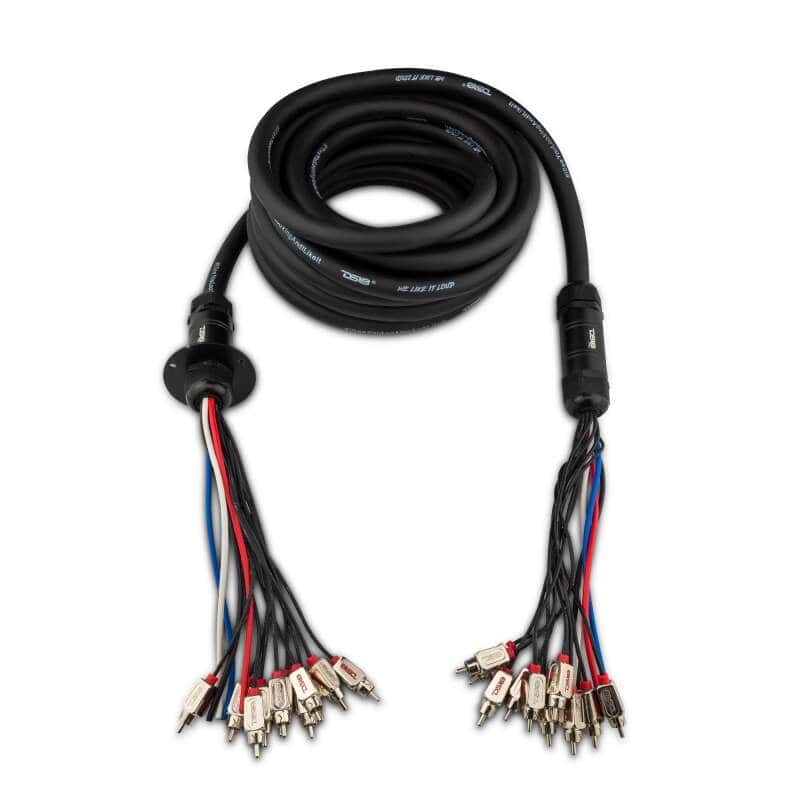 DS18 — DS18 Medusa Wire Pack 10 Channel RCA 4 x 12GA OFC Power Wire 30-Feet - view 6